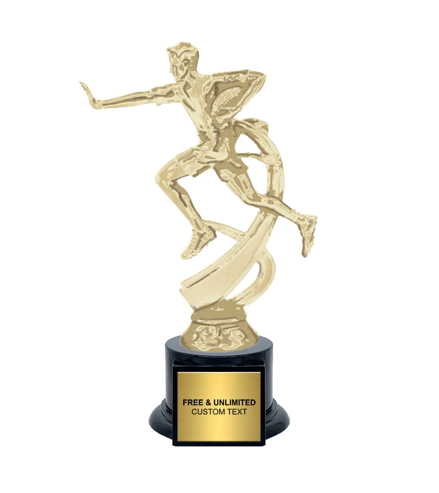 Motion Male Flag Football Trophy