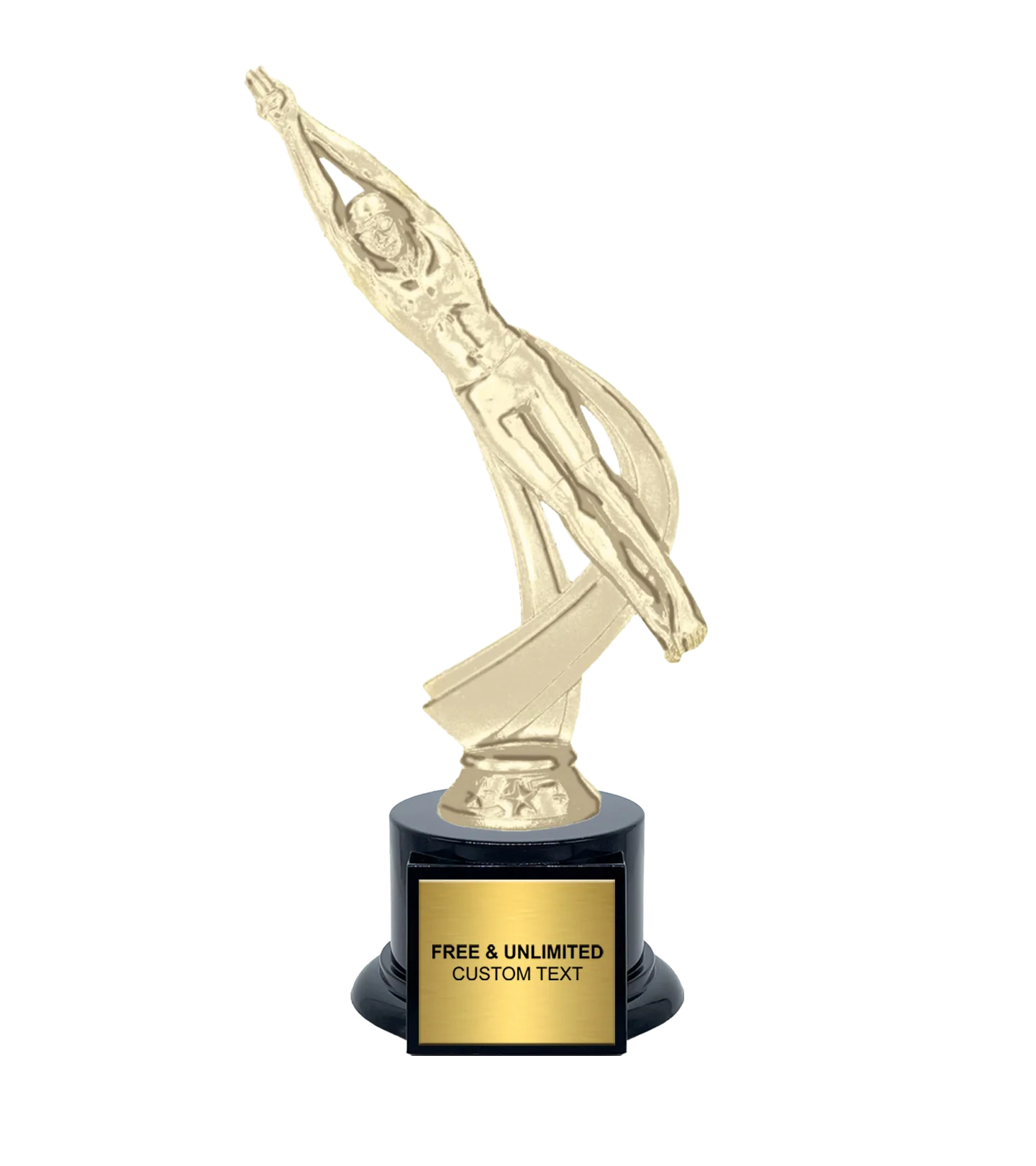 Motion Male Swimming Trophy