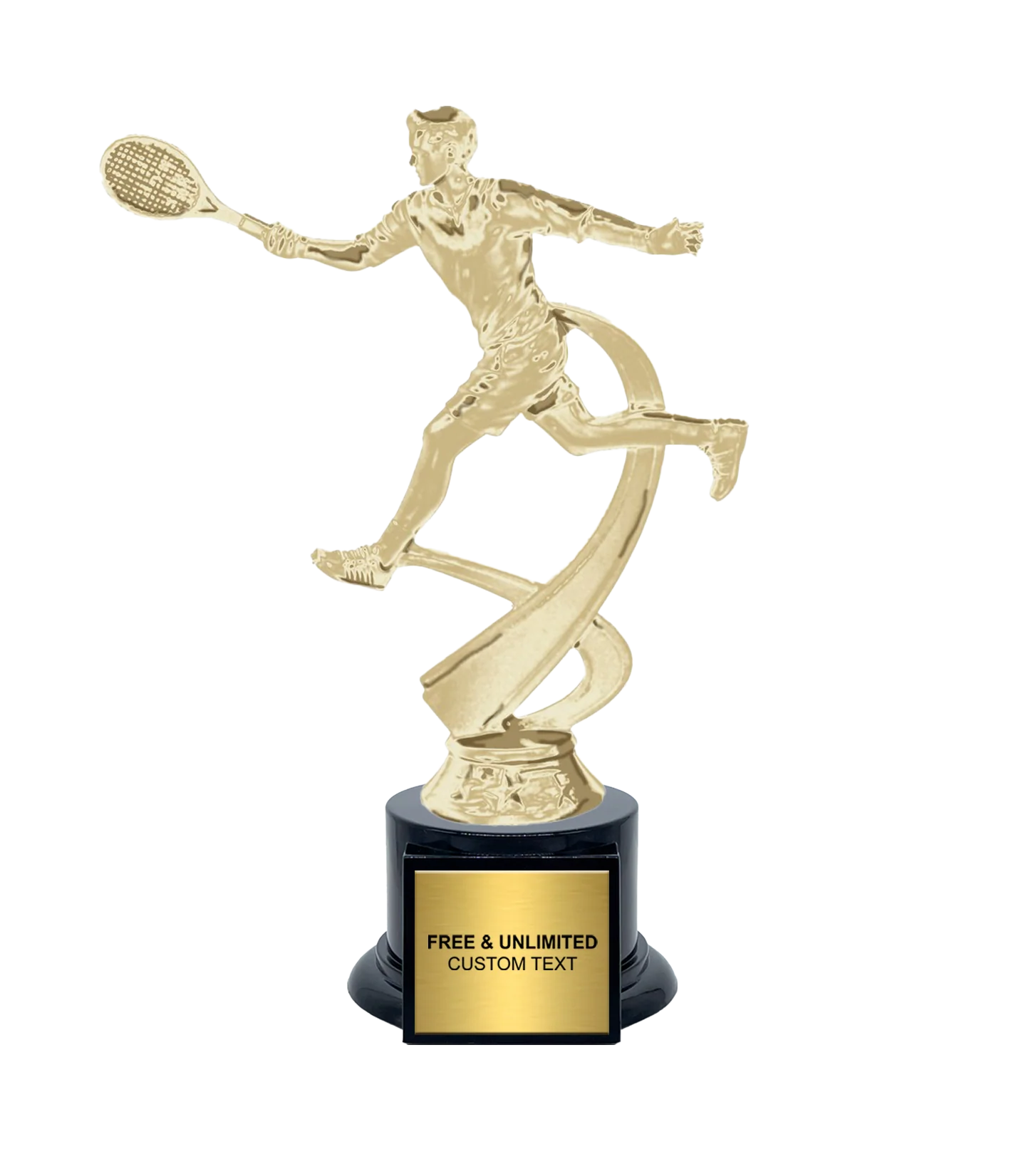 Motion Male Tennis Trophy