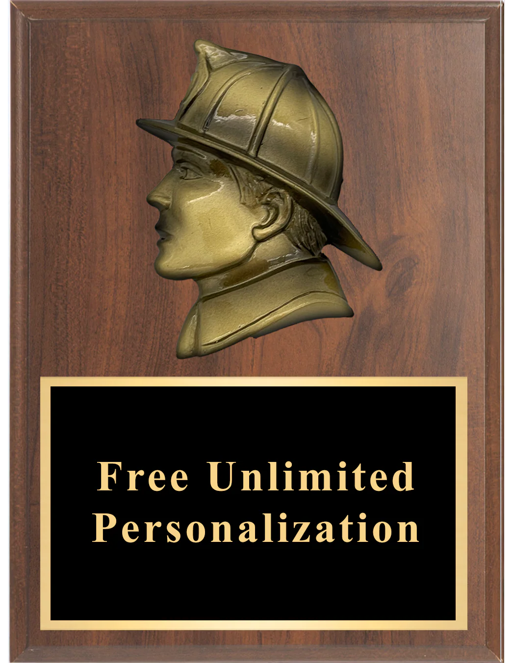 Firefighter Standout Plaque