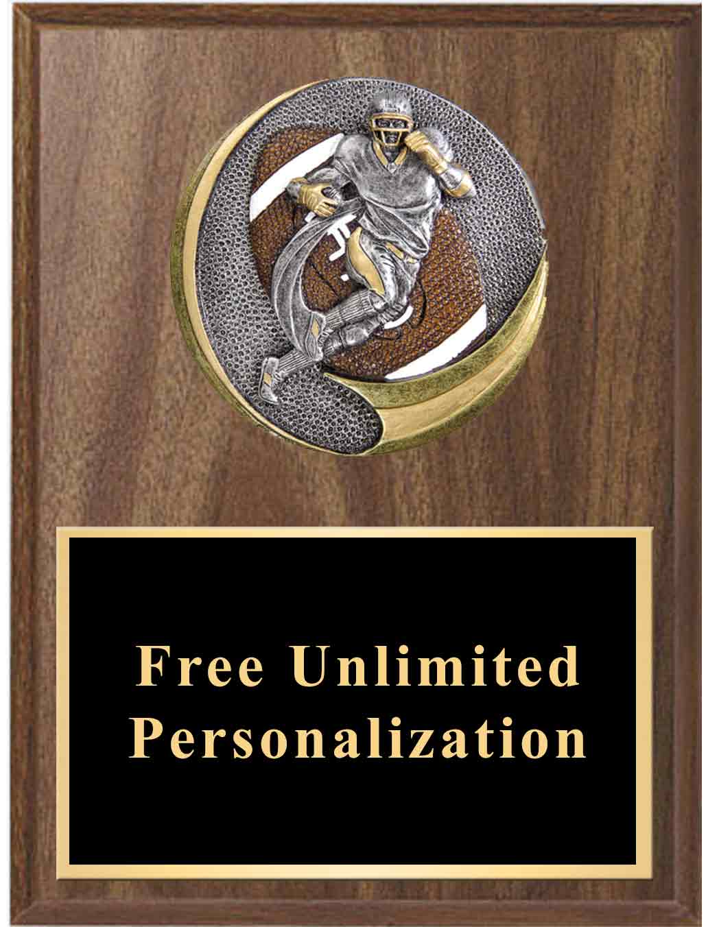 Motion Xtreme Football Plaque - Image 2