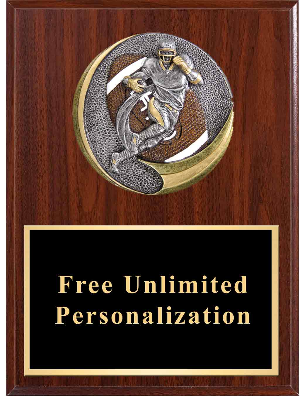 Motion Xtreme Football Plaque - Image 3