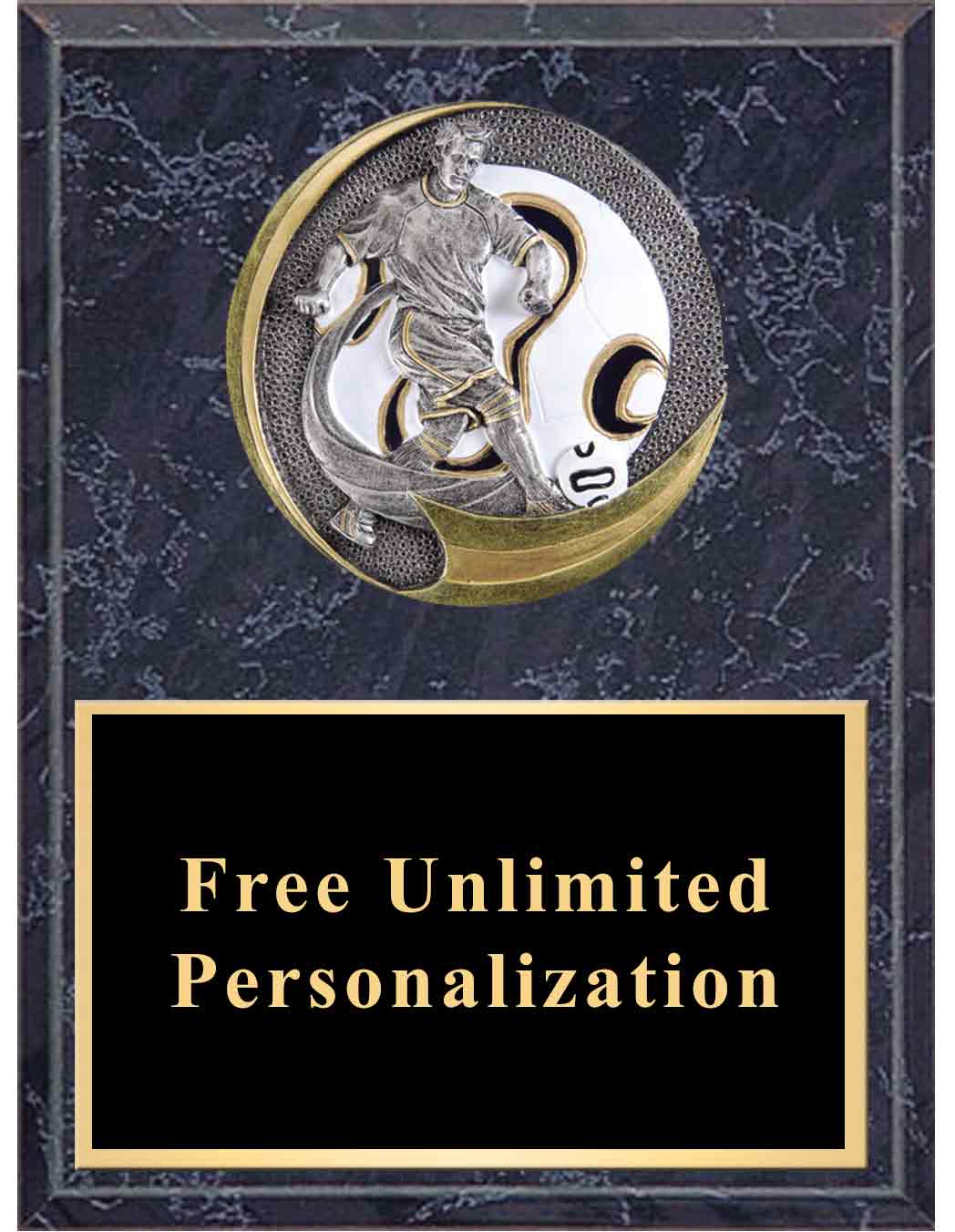Motion Xtreme Soccer Plaque - Male - Image 5