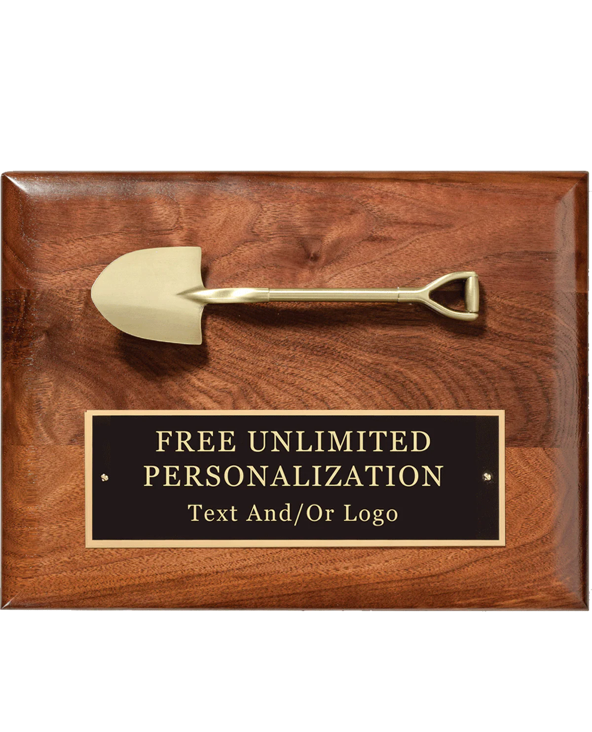 Mounted Groundbreaking Plaque