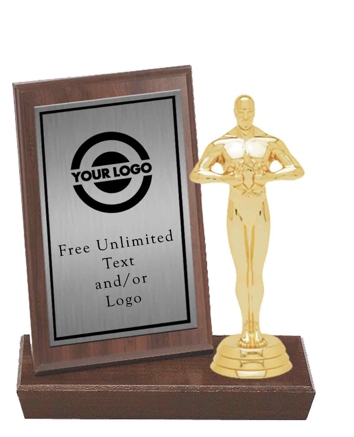 MVP Plaque with Achievement Figure - Image 2