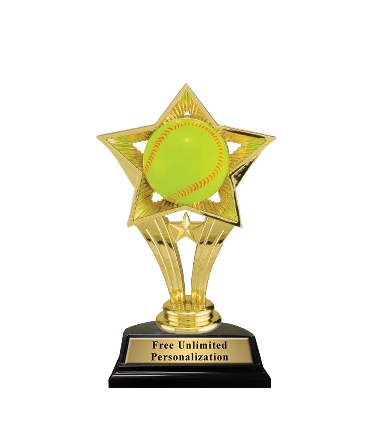 Open Star Softball Trophy