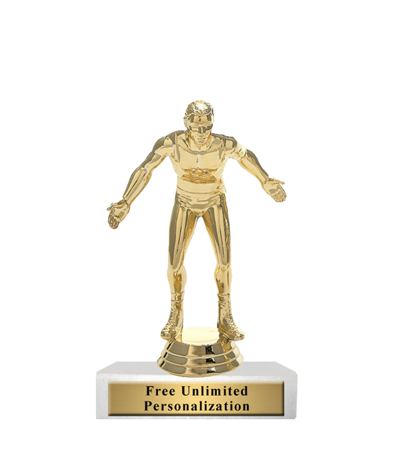 Participation Wrestling Trophy