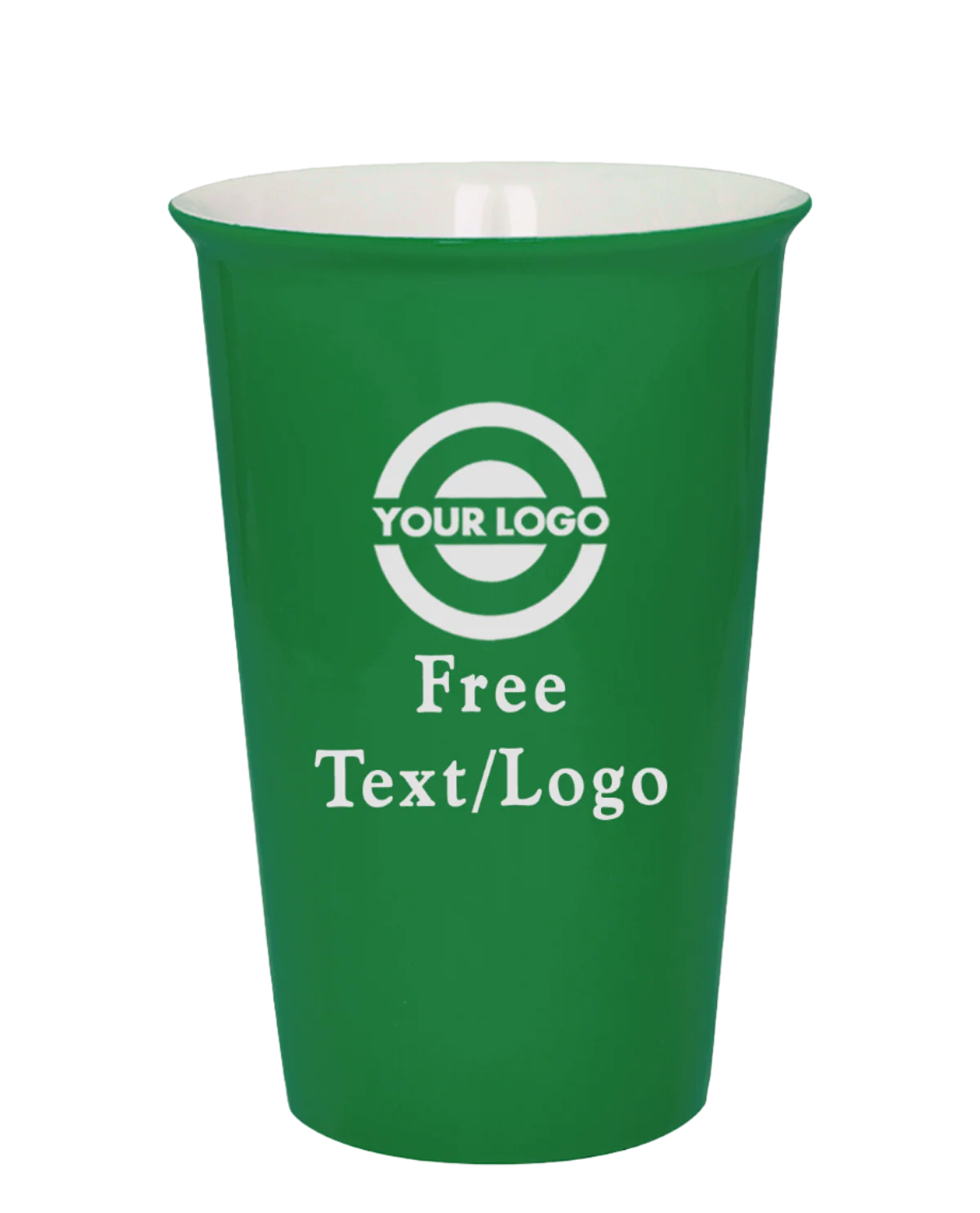 14 oz Personalized Ceramic Latte Mug - Image 4