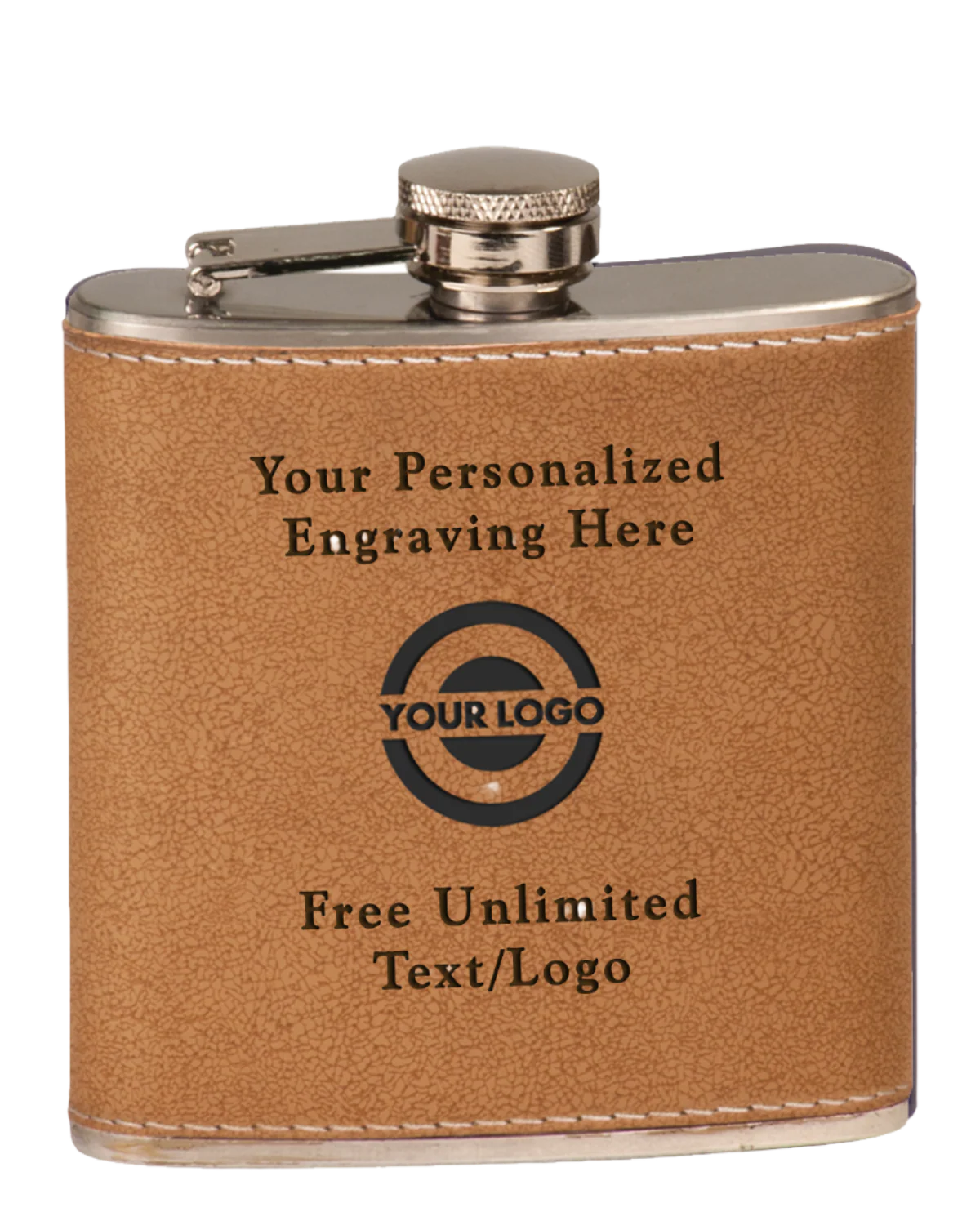 Personalized Stainless Steel Flask - Image 4