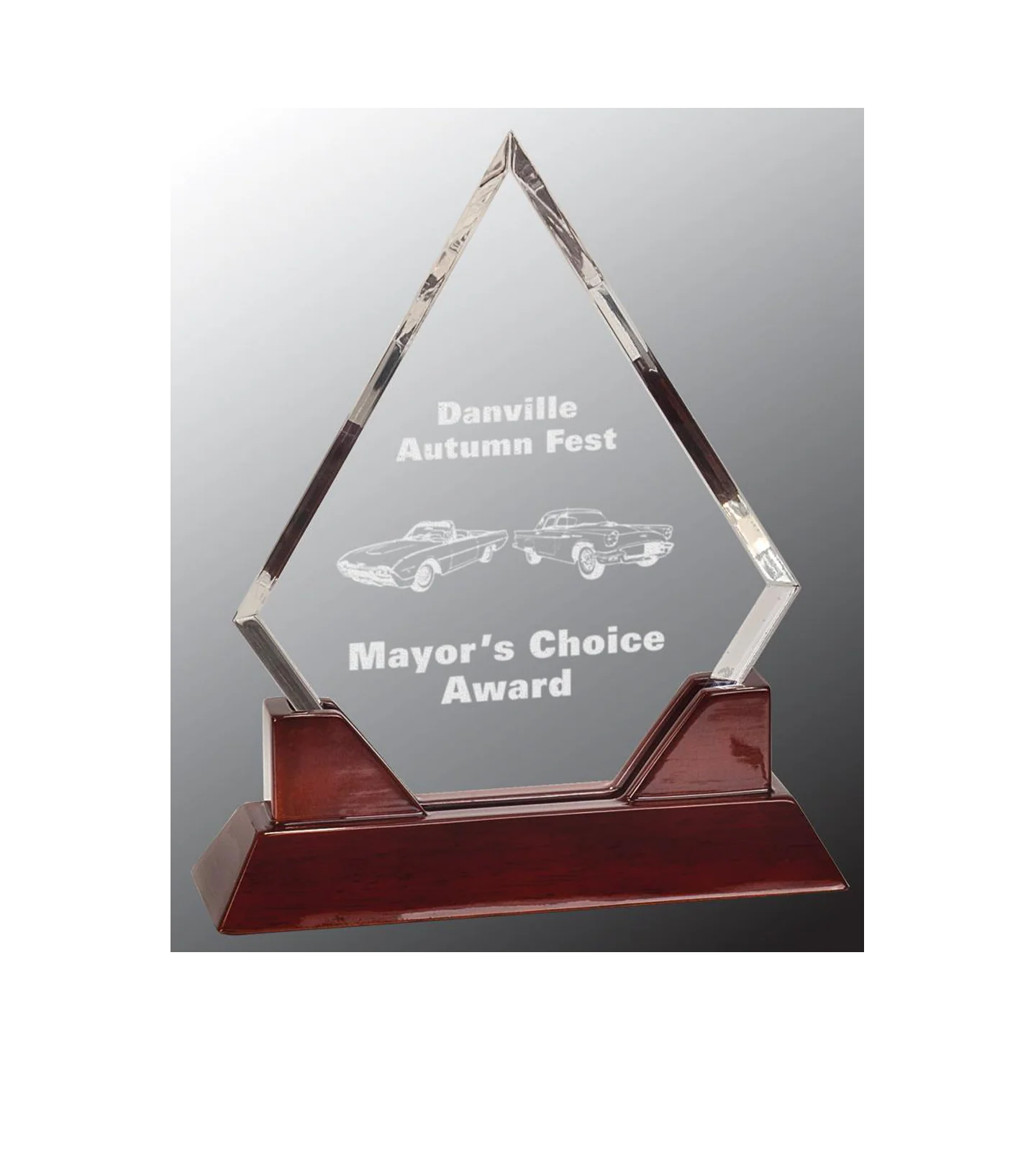 Prestige Diamond Acrylic Award