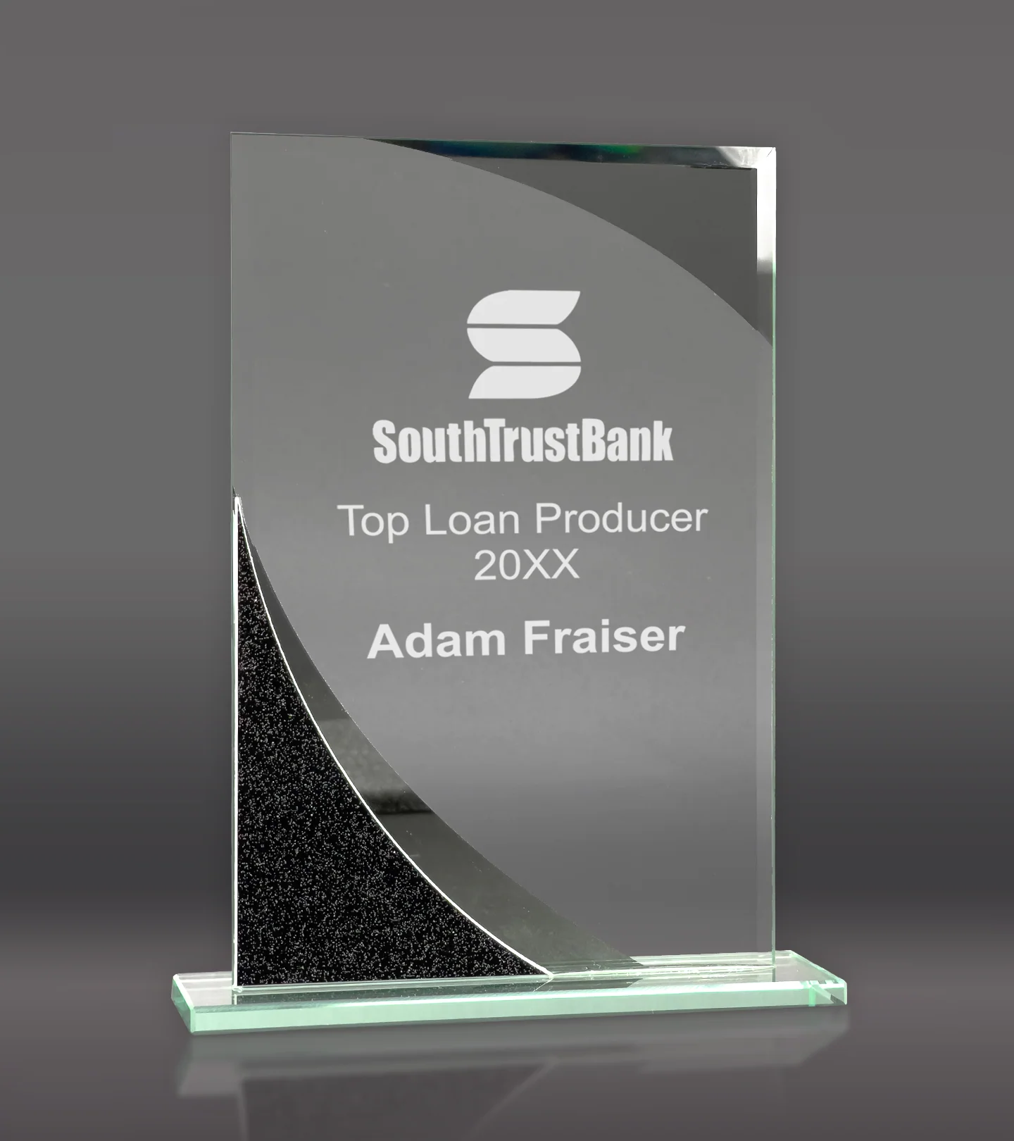 Rectangle Designer Glass Award