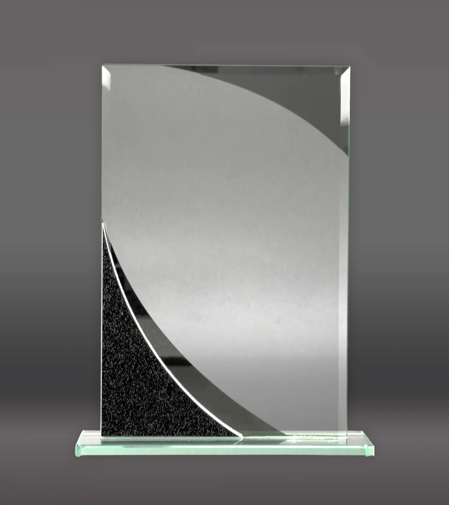 Rectangle Designer Glass Award - Image 2