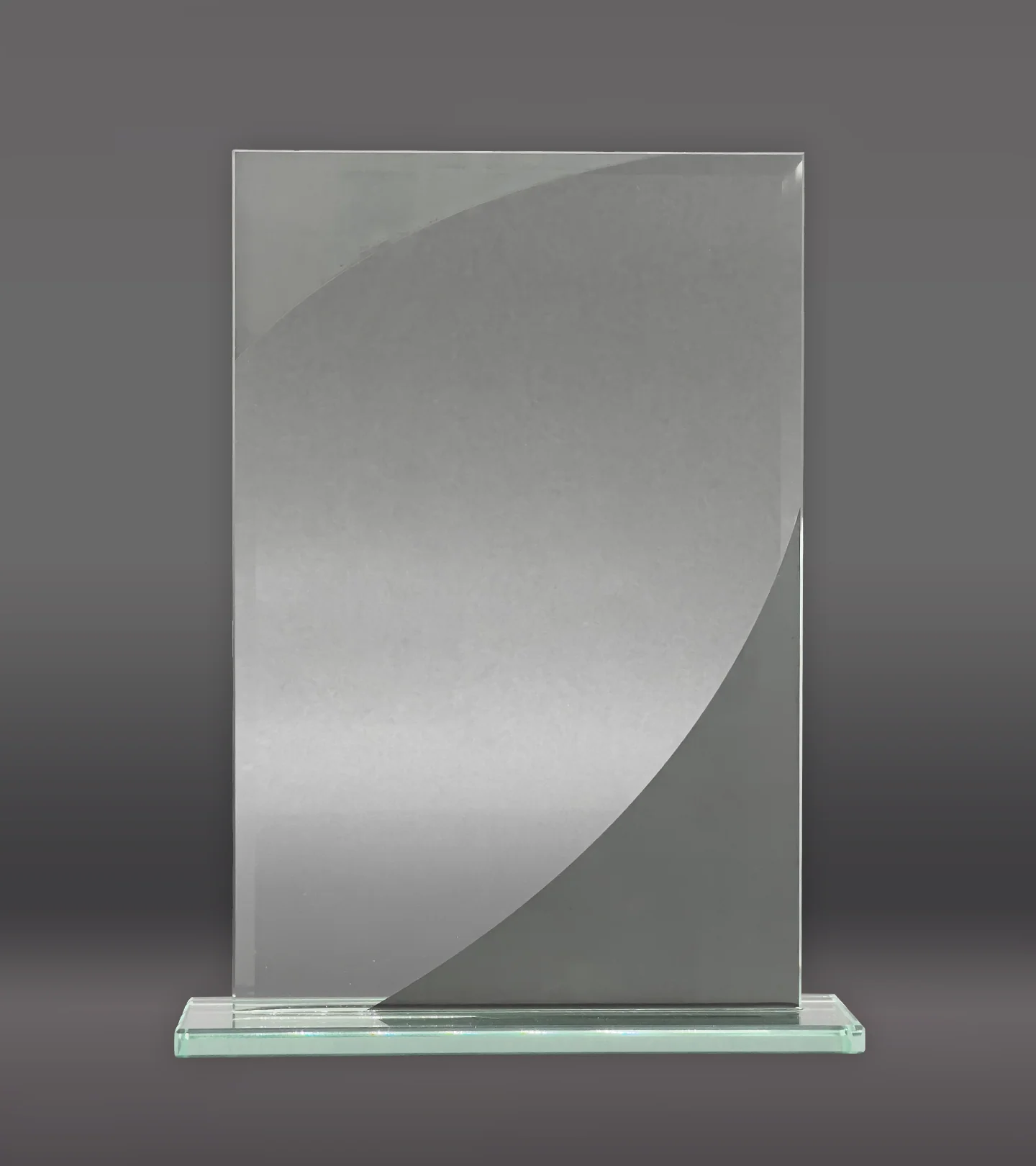 Rectangle Designer Glass Award - Image 3