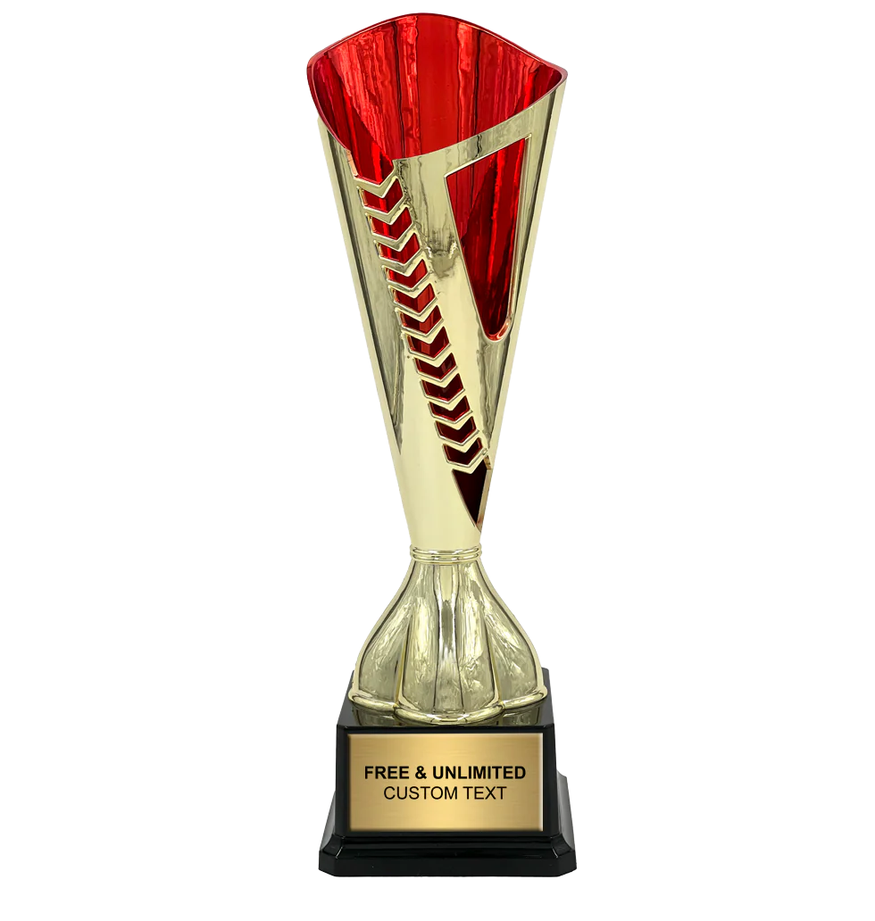 Red and Gold Deco Cup Trophy