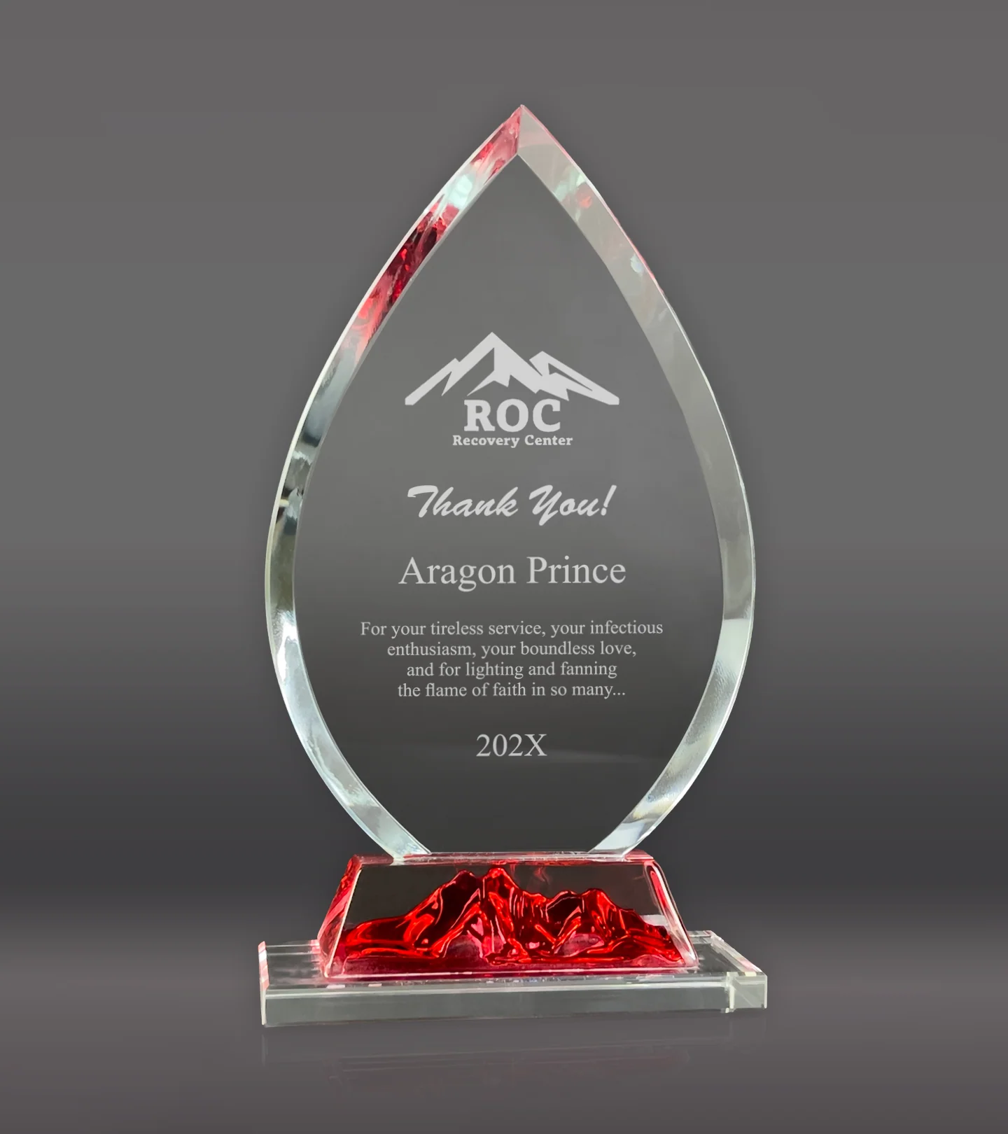 Red Crystal Peak Award
