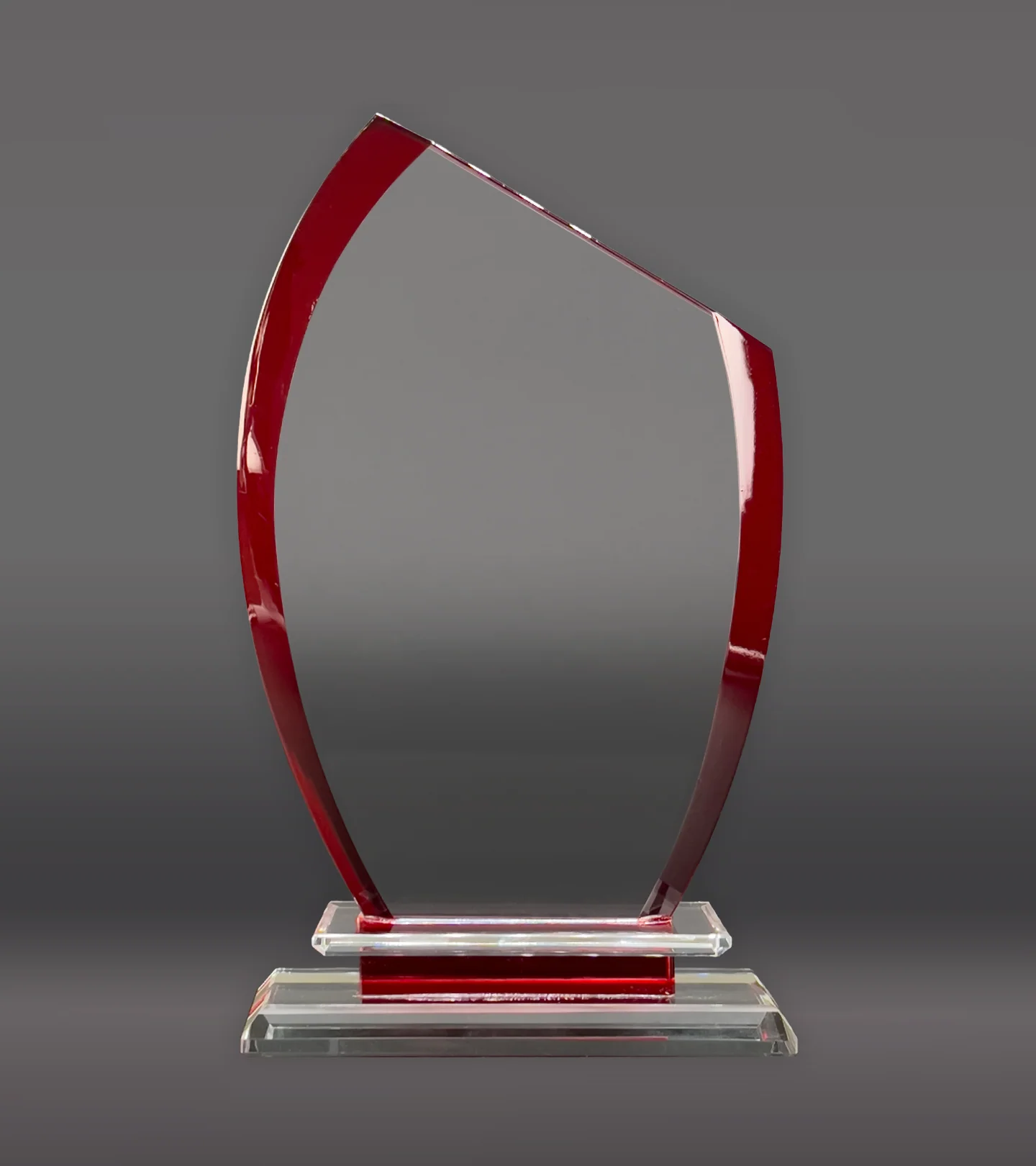 Red Semi Oval Crystal - Image 4