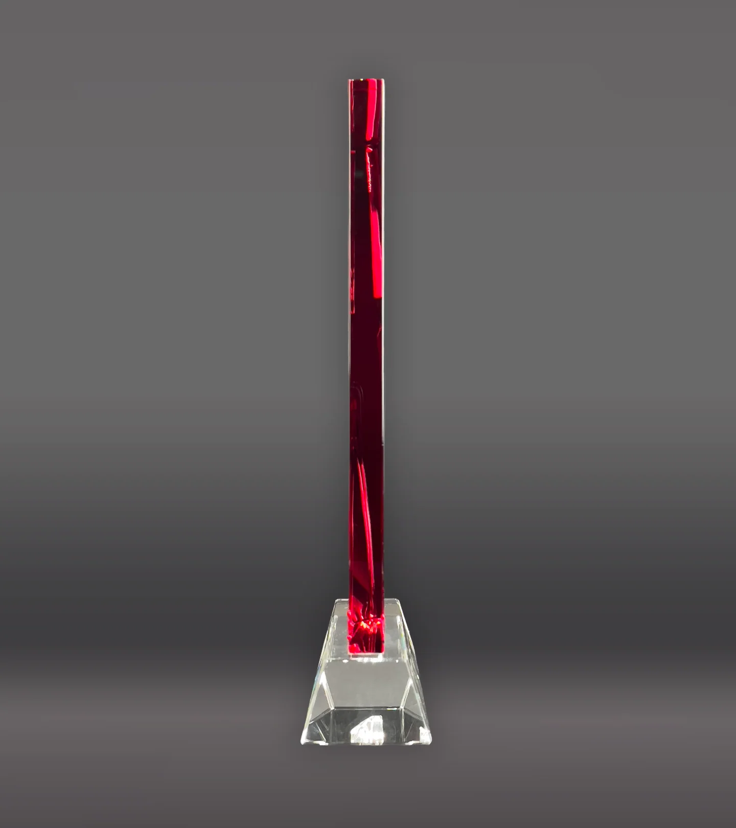 Red Wave Glass Award - Image 3
