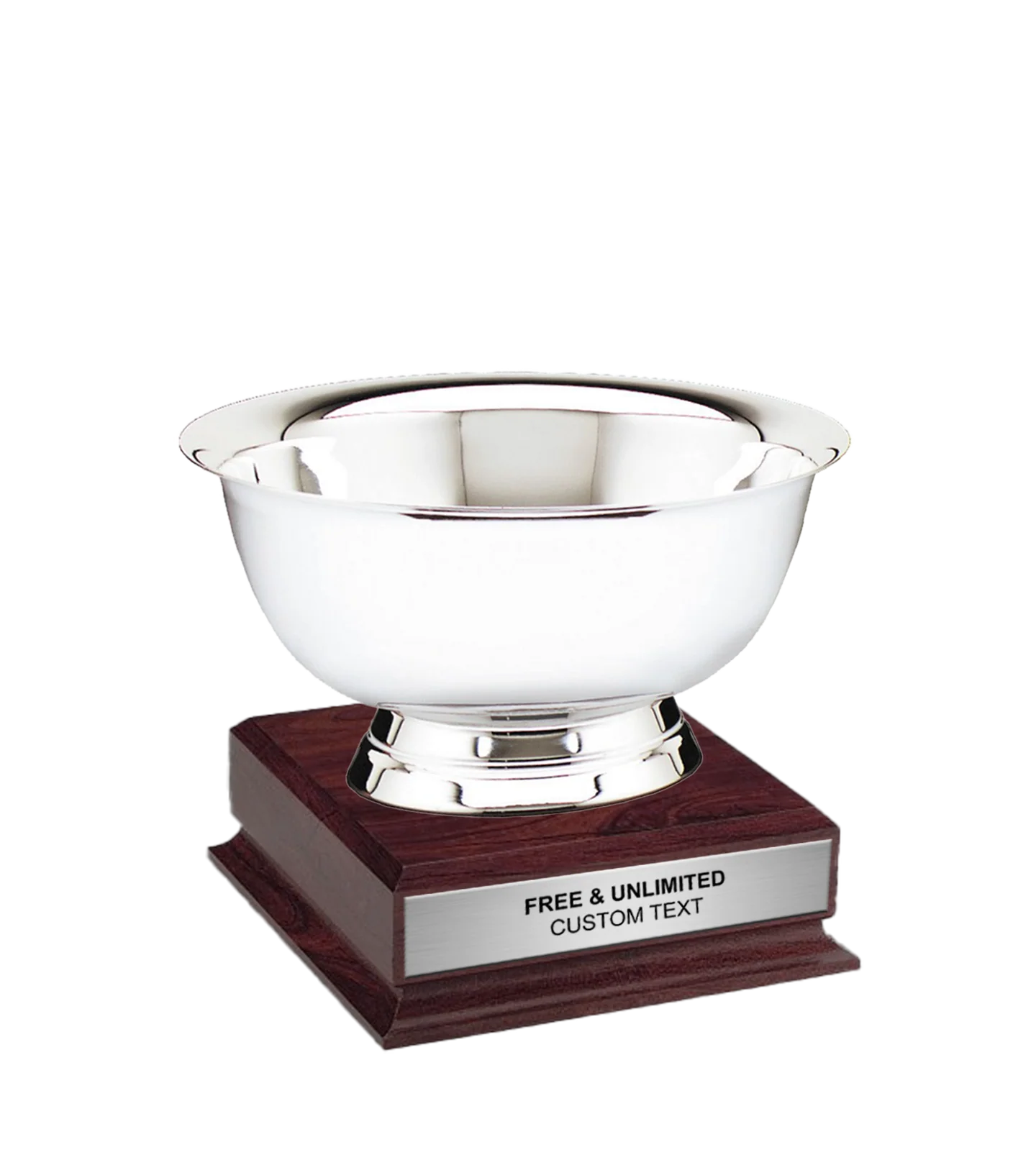 Revere Bowl on Cherry Base