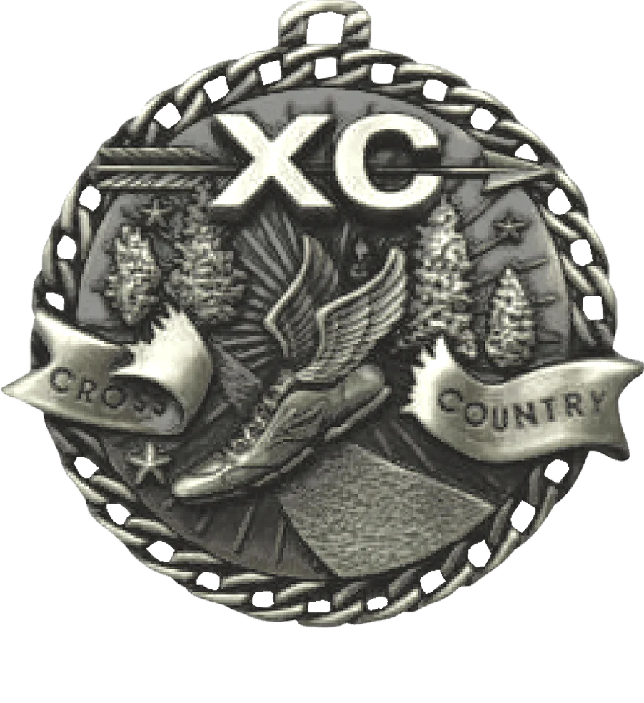 Ribbon Burst Cross Country Medal - Image 2