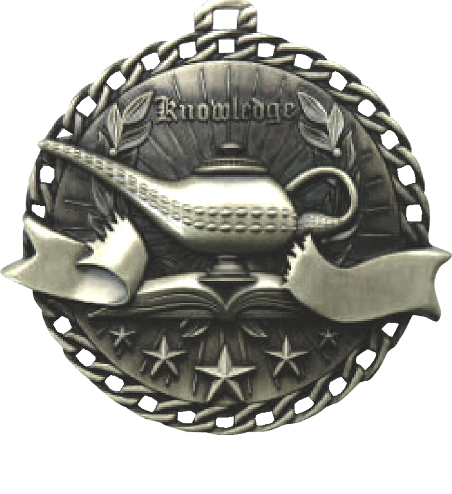 Ribbon Burst Knowledge Medal - Image 2