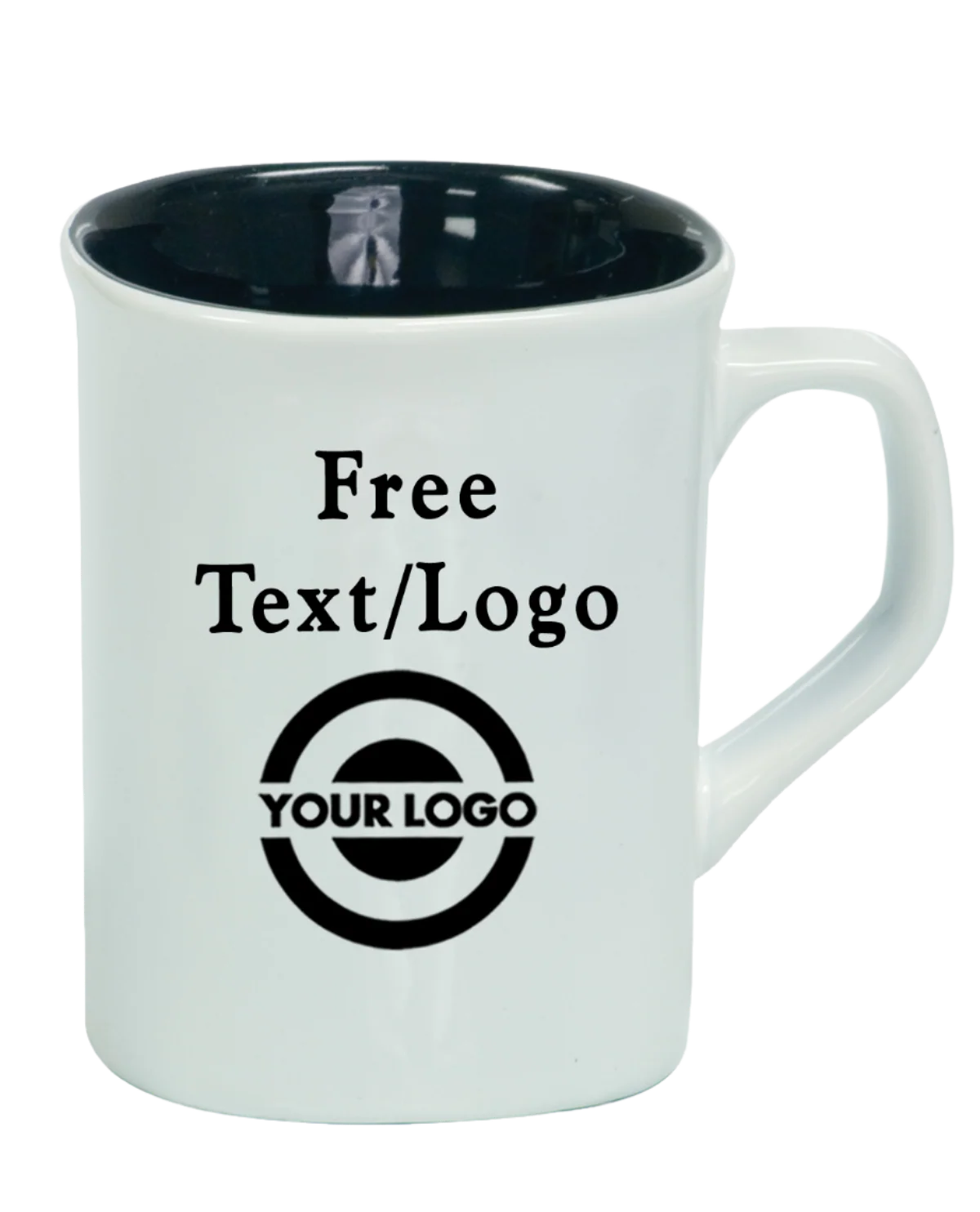 10 oz Rounded Corner Coffee Mug