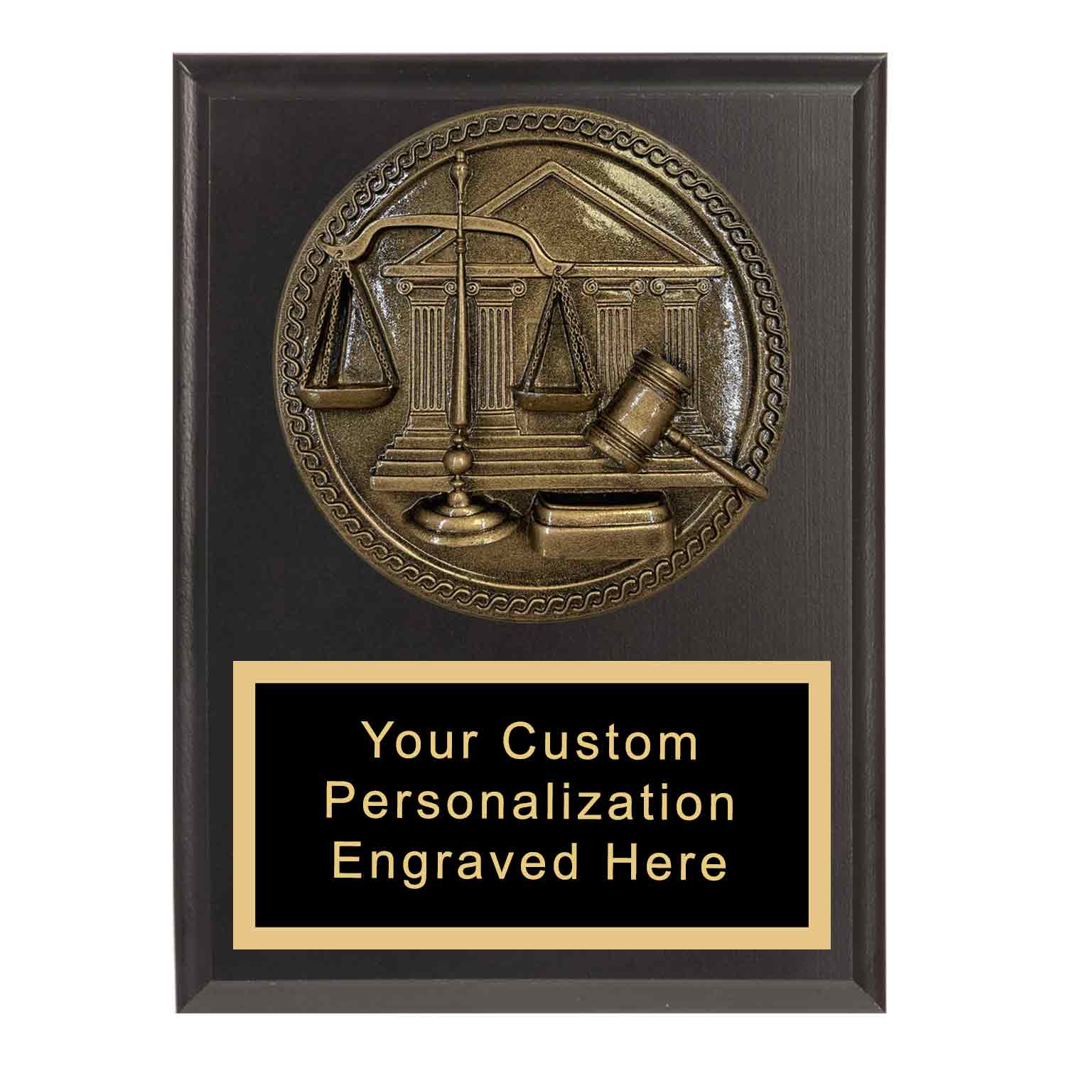 Scales of Justice Plaque Mount - Image 4