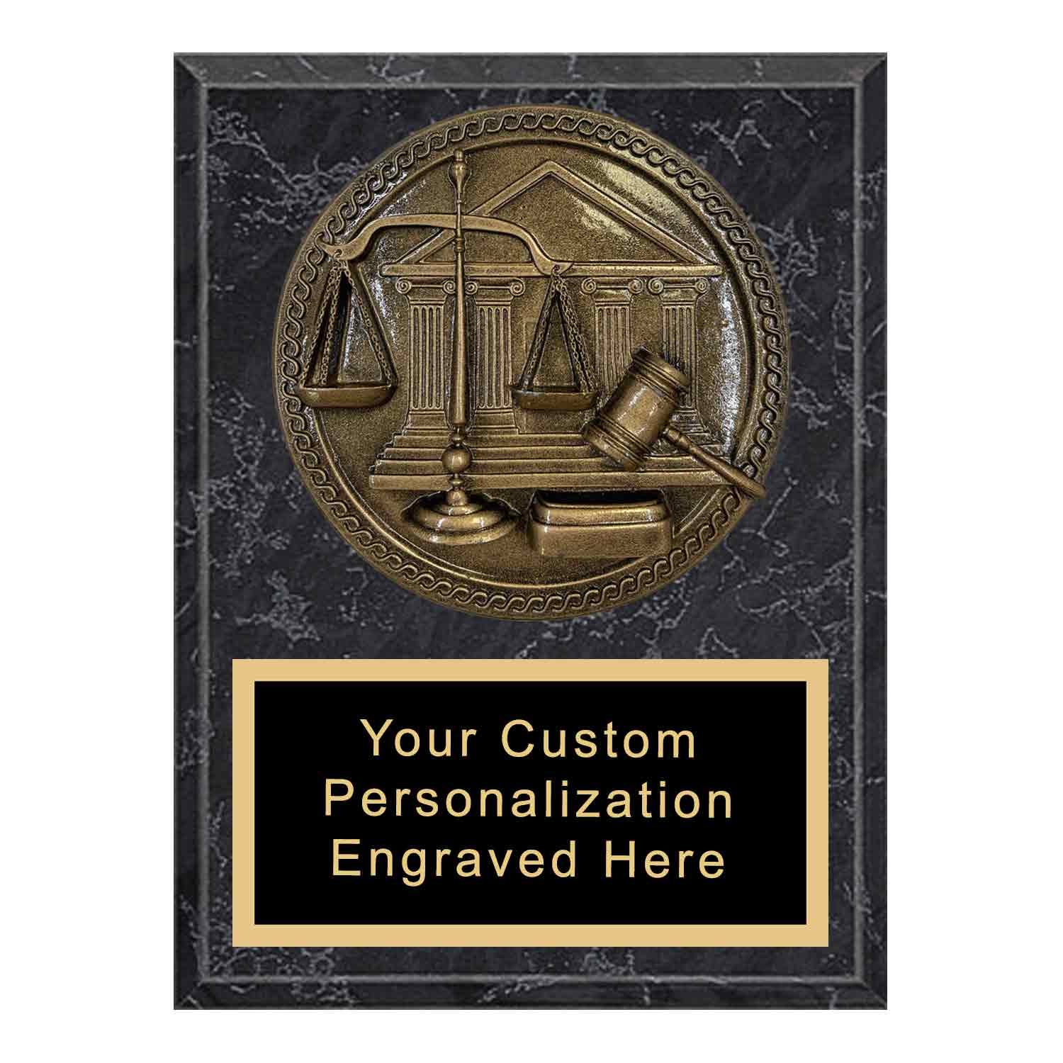 Scales of Justice Plaque Mount - Image 5