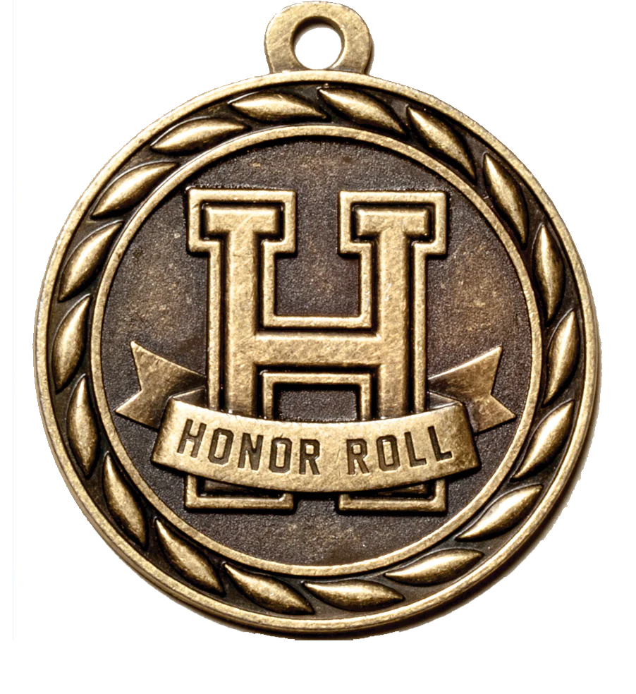 Scholastic Honor Roll Medal