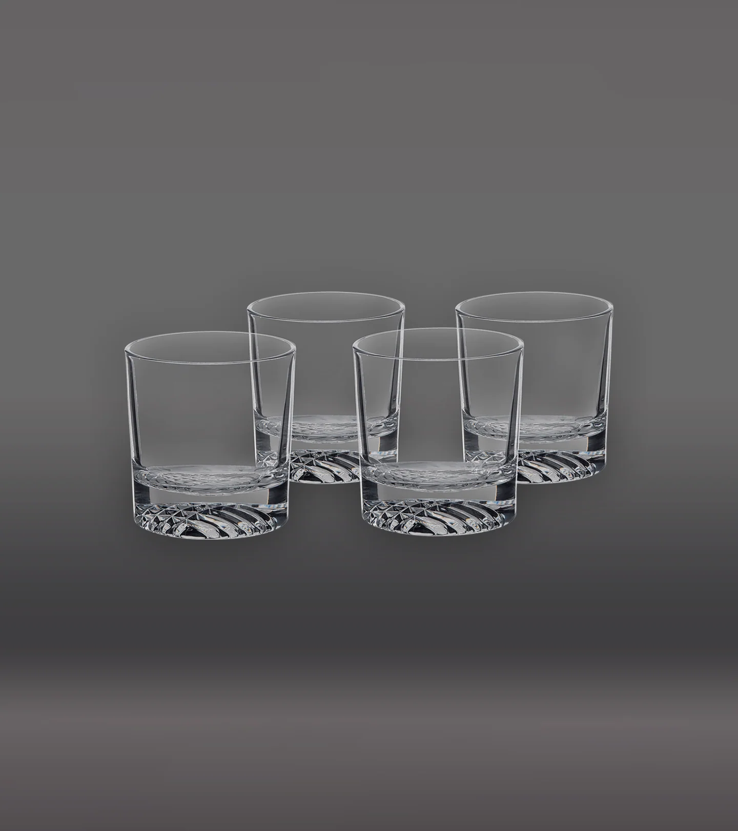 9oz Personalized Round Cocktail Glass Set - 4pcs - Image 2