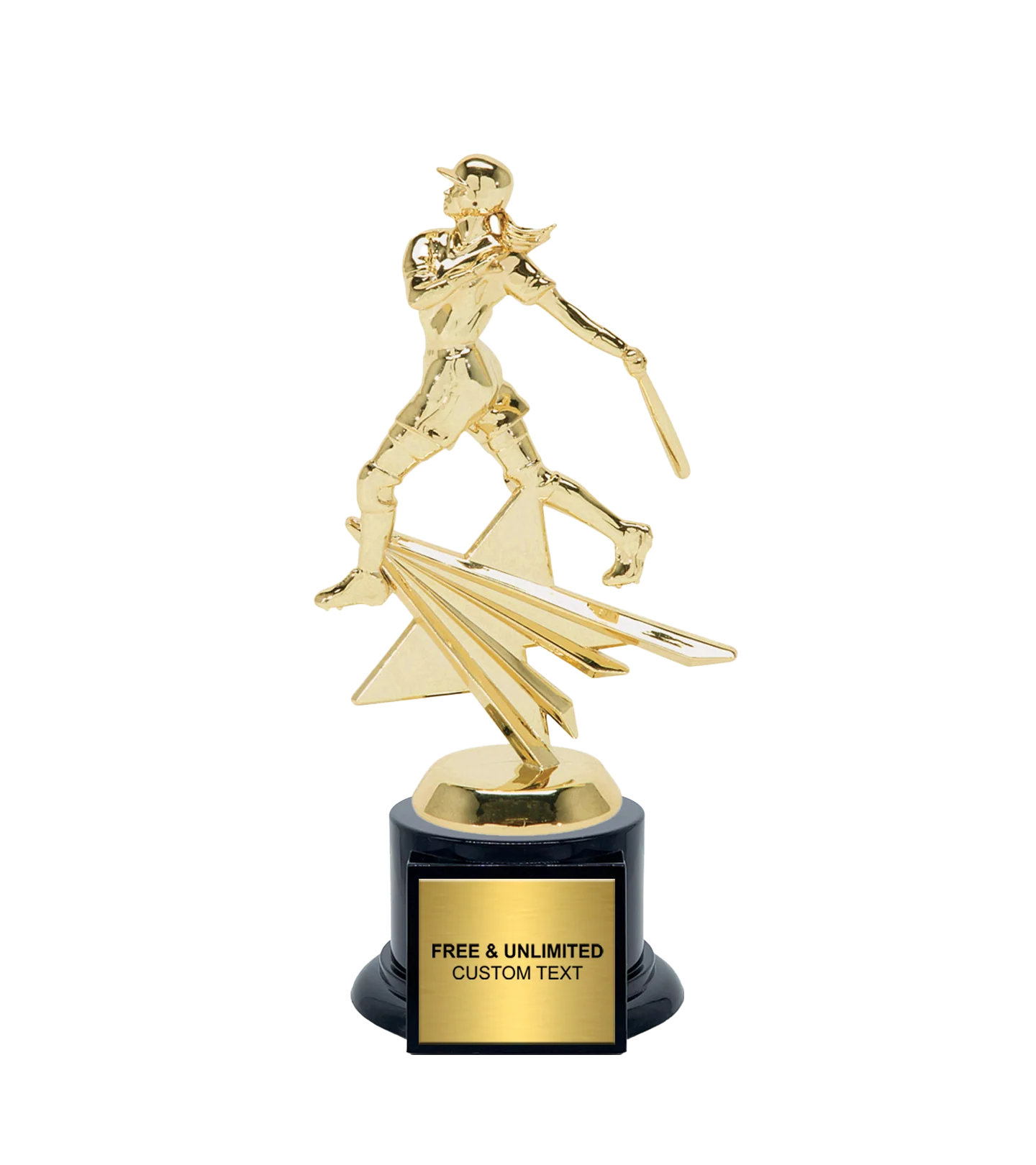 Shining Star Softball Trophy - Female