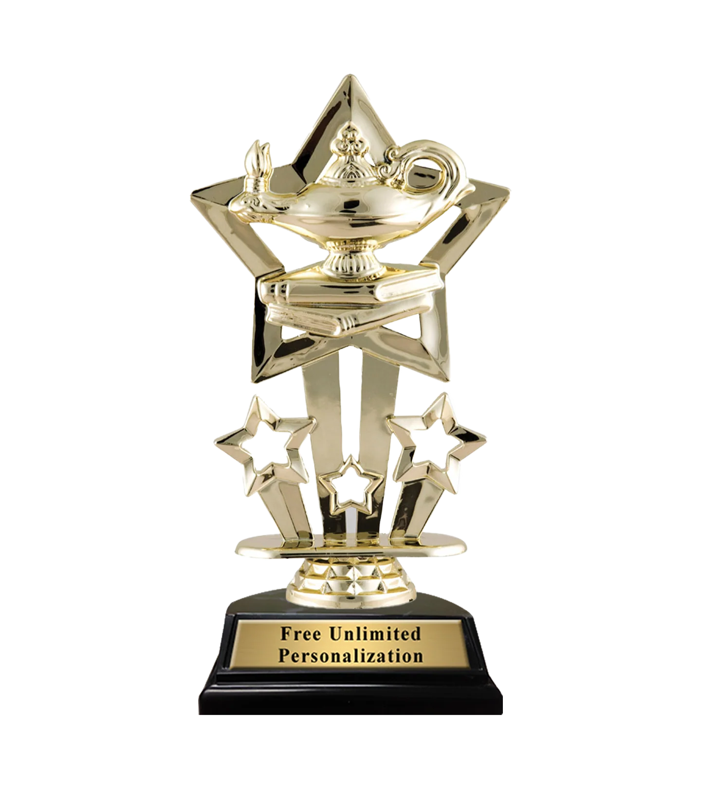 Shooting Star Lamp of Learning Trophy