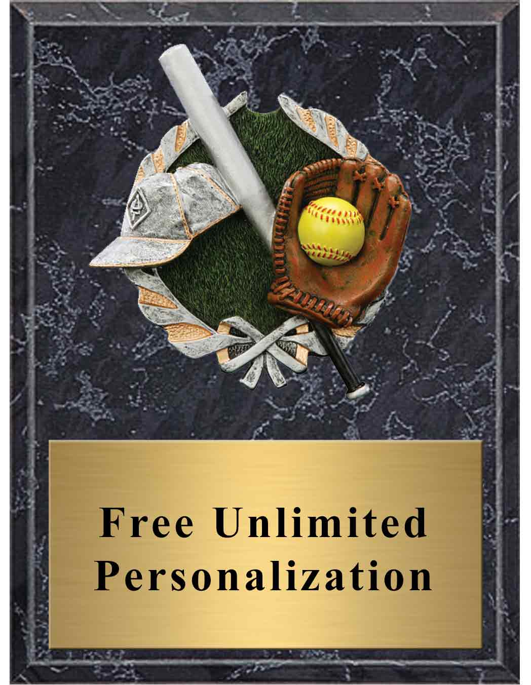 Softball Millennium Plaque - Image 5