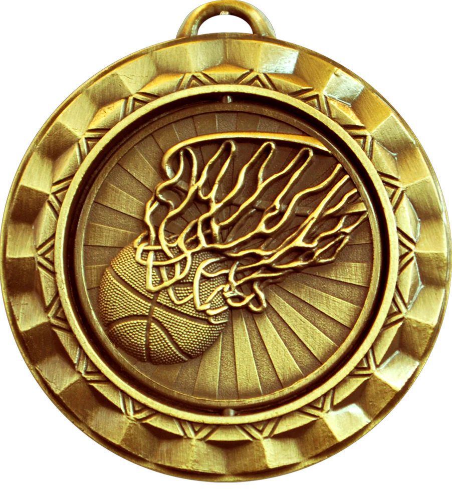 Spin Basketball Medal
