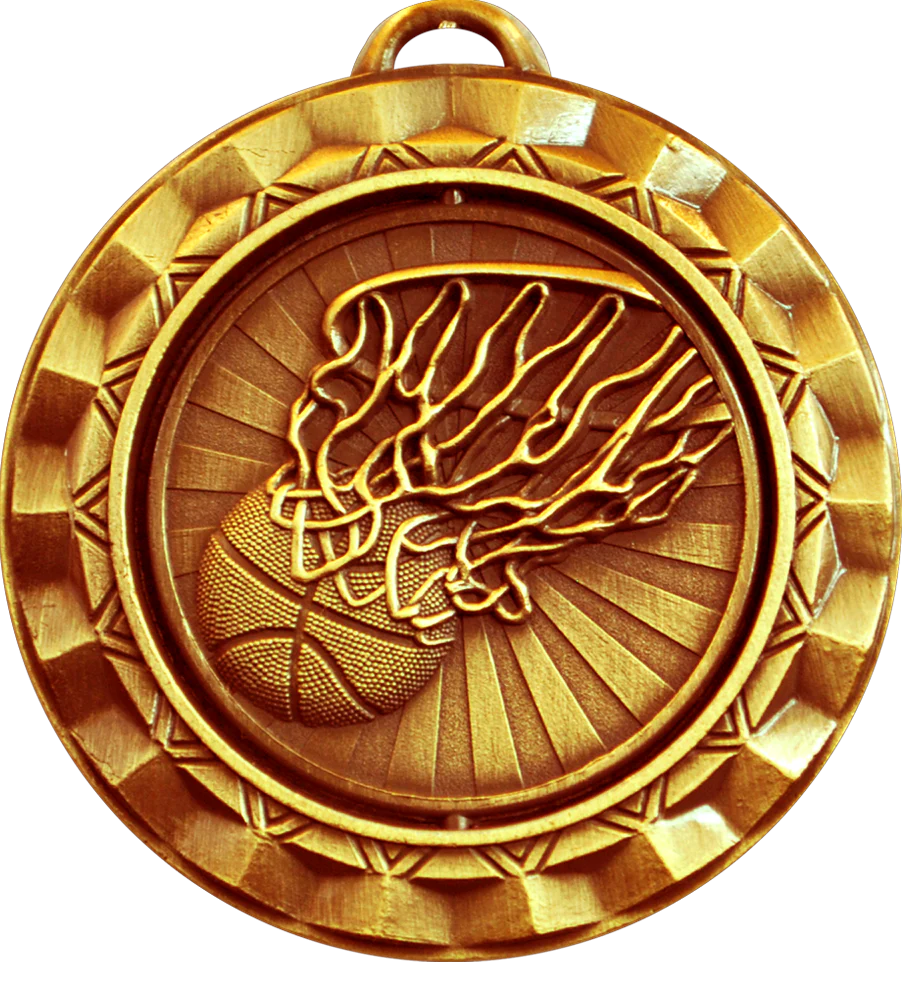 Spin Basketball Medal - Image 3