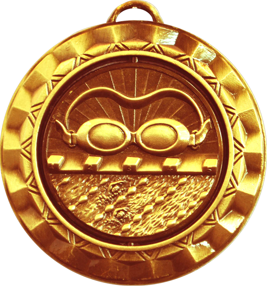 Spin Swimming Medal - Image 3