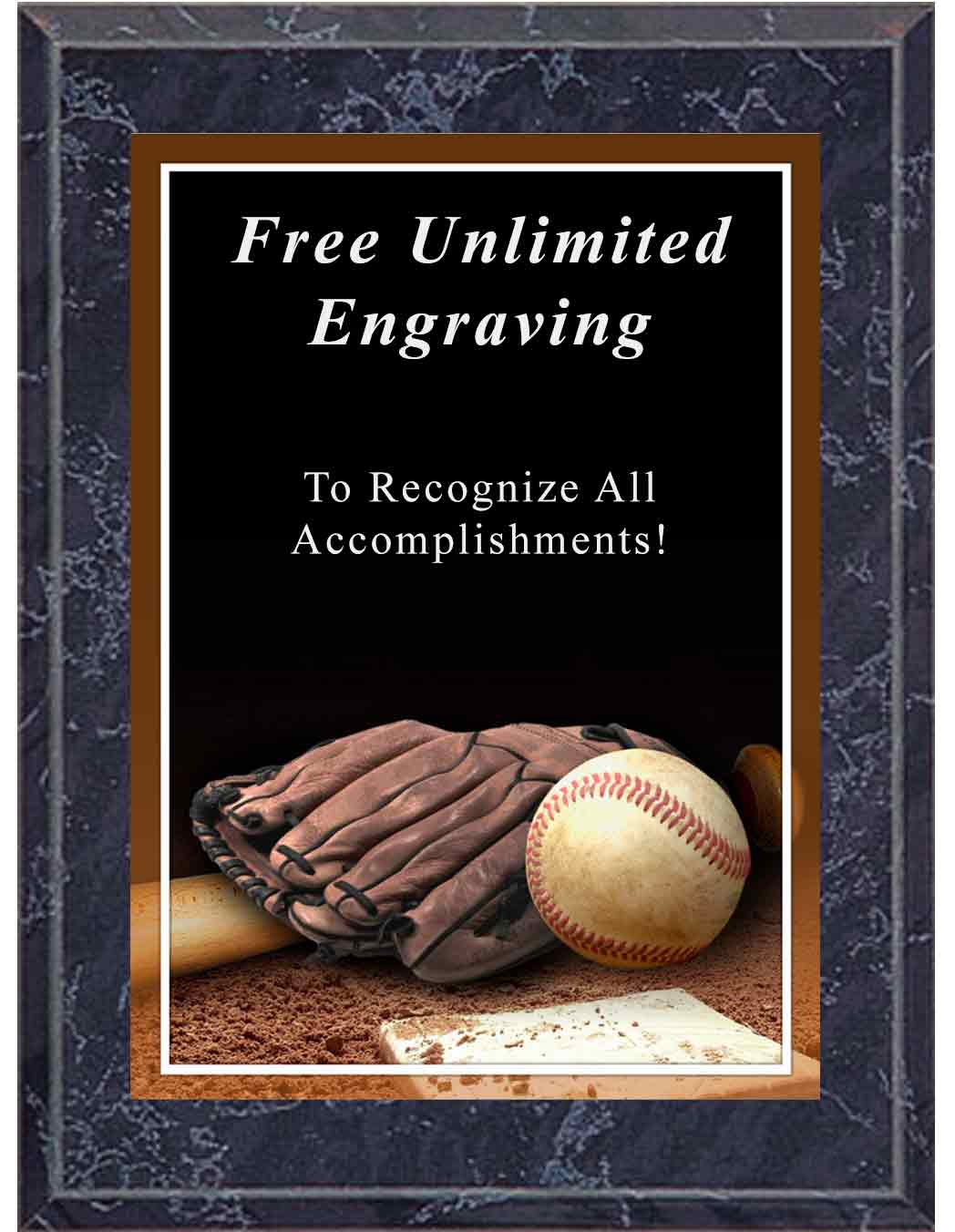Sport Photo Baseball Plaque - Image 5