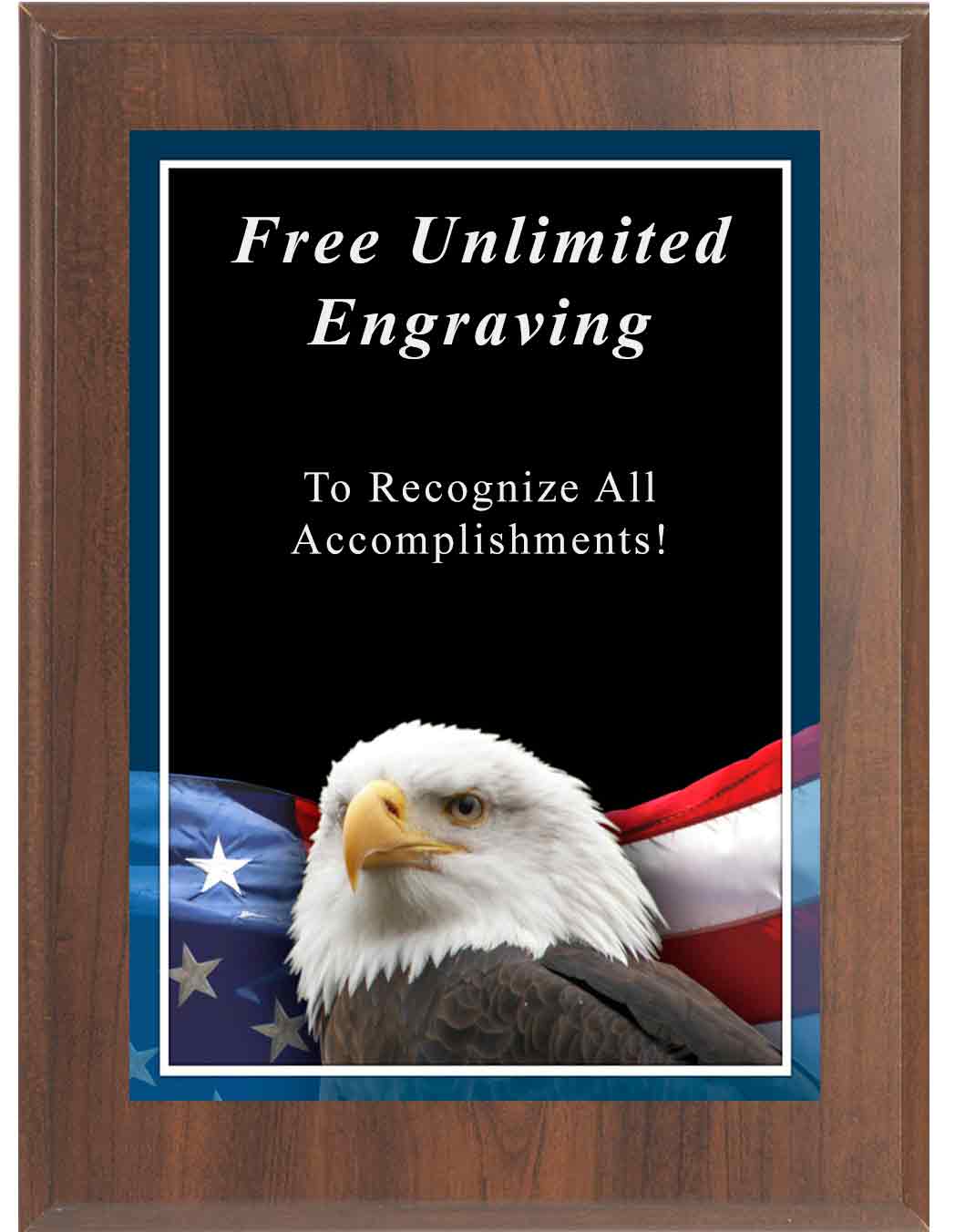 Sport Photo Eagle Plaque