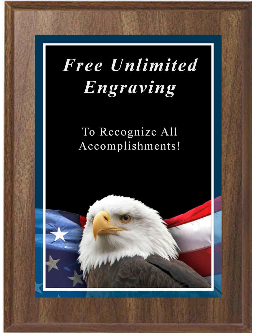Sport Photo Eagle Plaque - Image 2