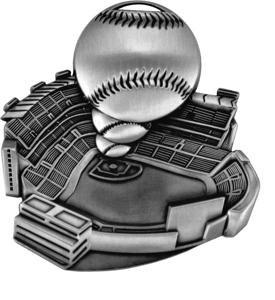 Stadium Baseball Medal - Image 2