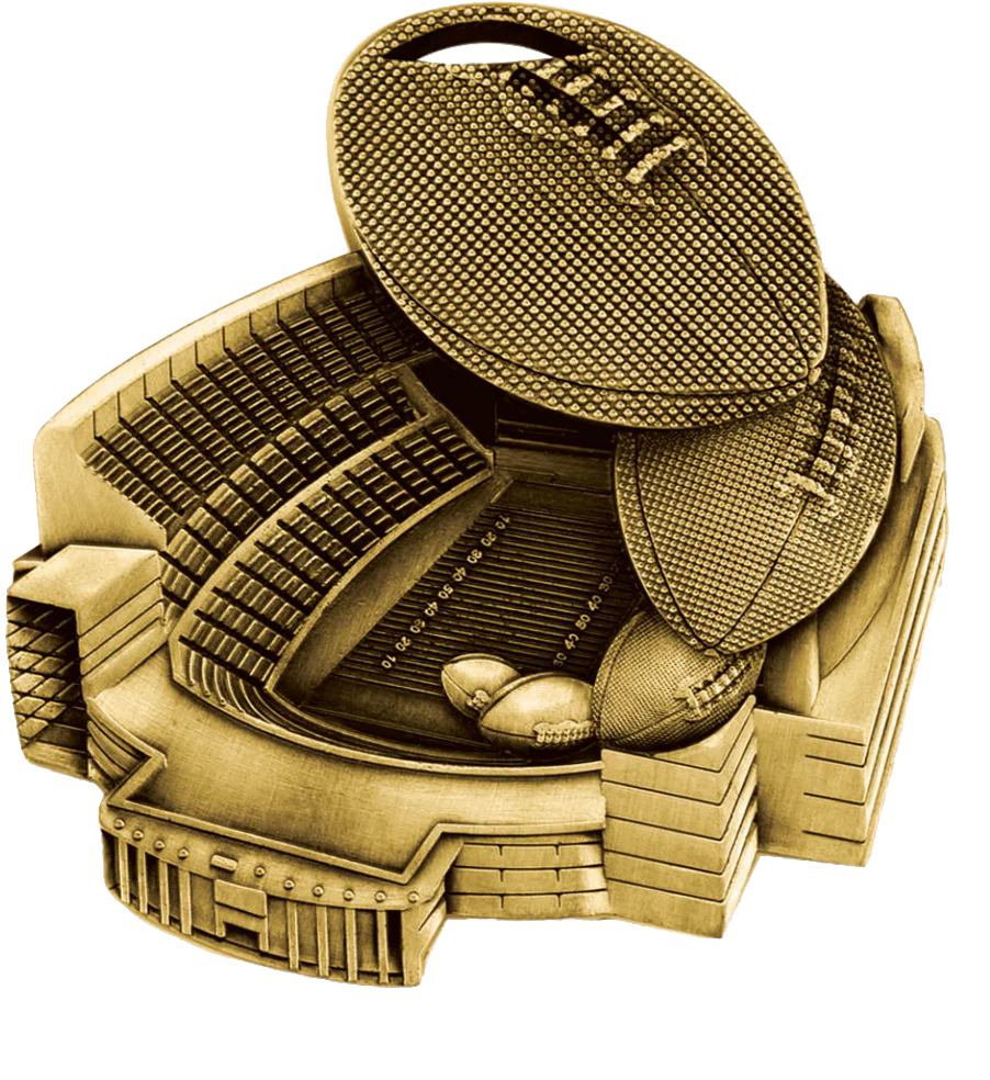 Stadium Football Medal