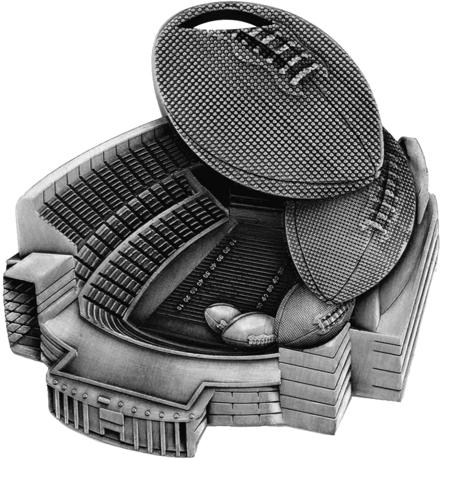 Stadium Football Medal - Image 2