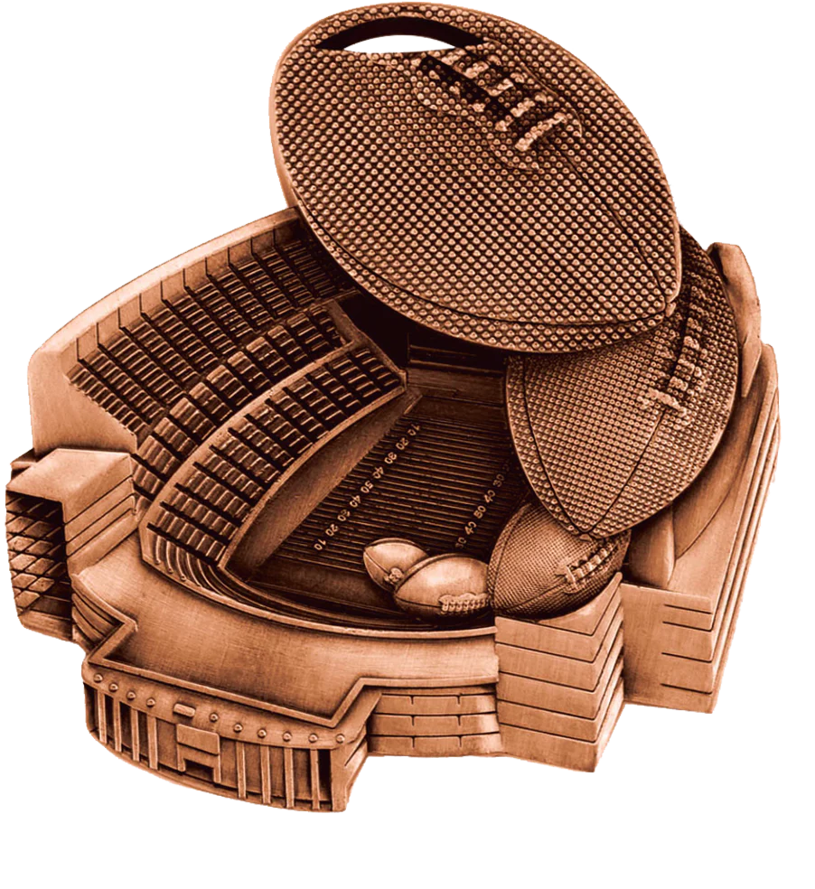 Stadium Football Medal - Image 3