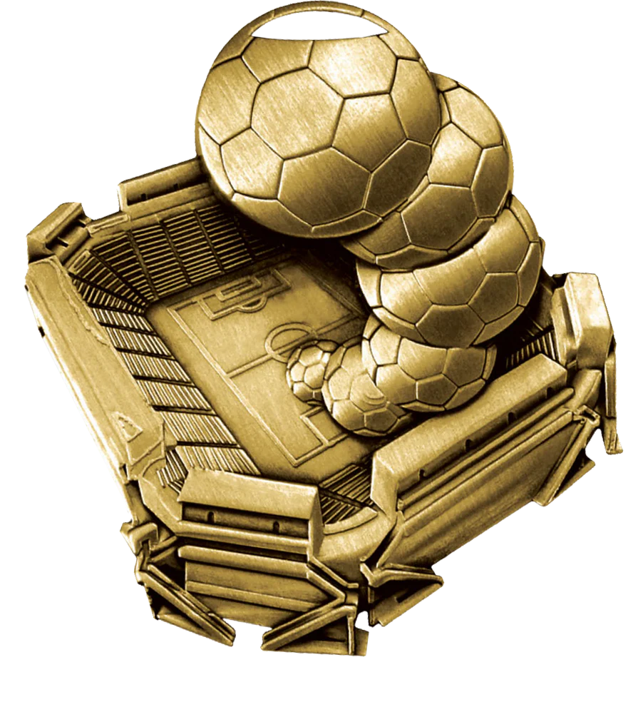 Stadium Soccer Medal