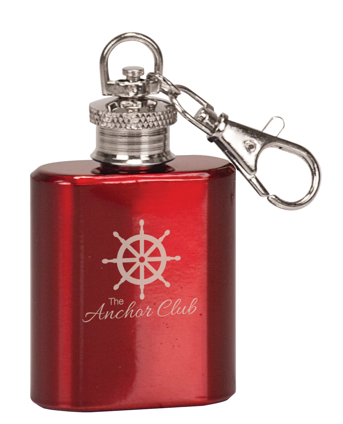 Stainless Steel Mini Flask Keychain - Image 3