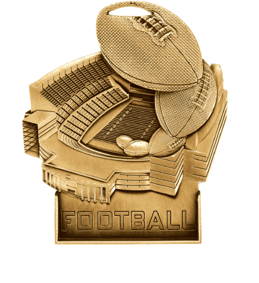Stand Up Football Medal
