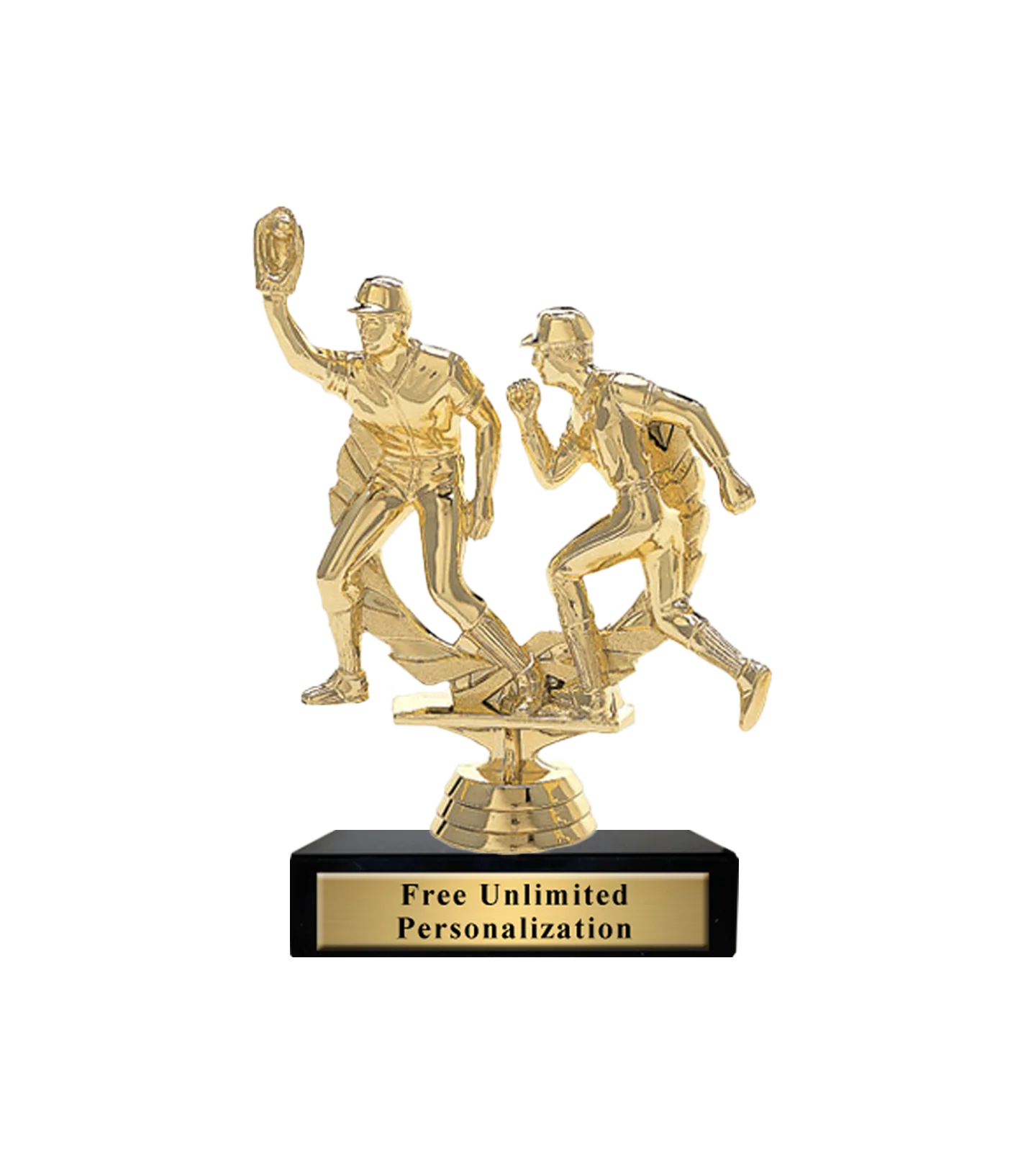 Standard Baseball Action Trophy - Image 3