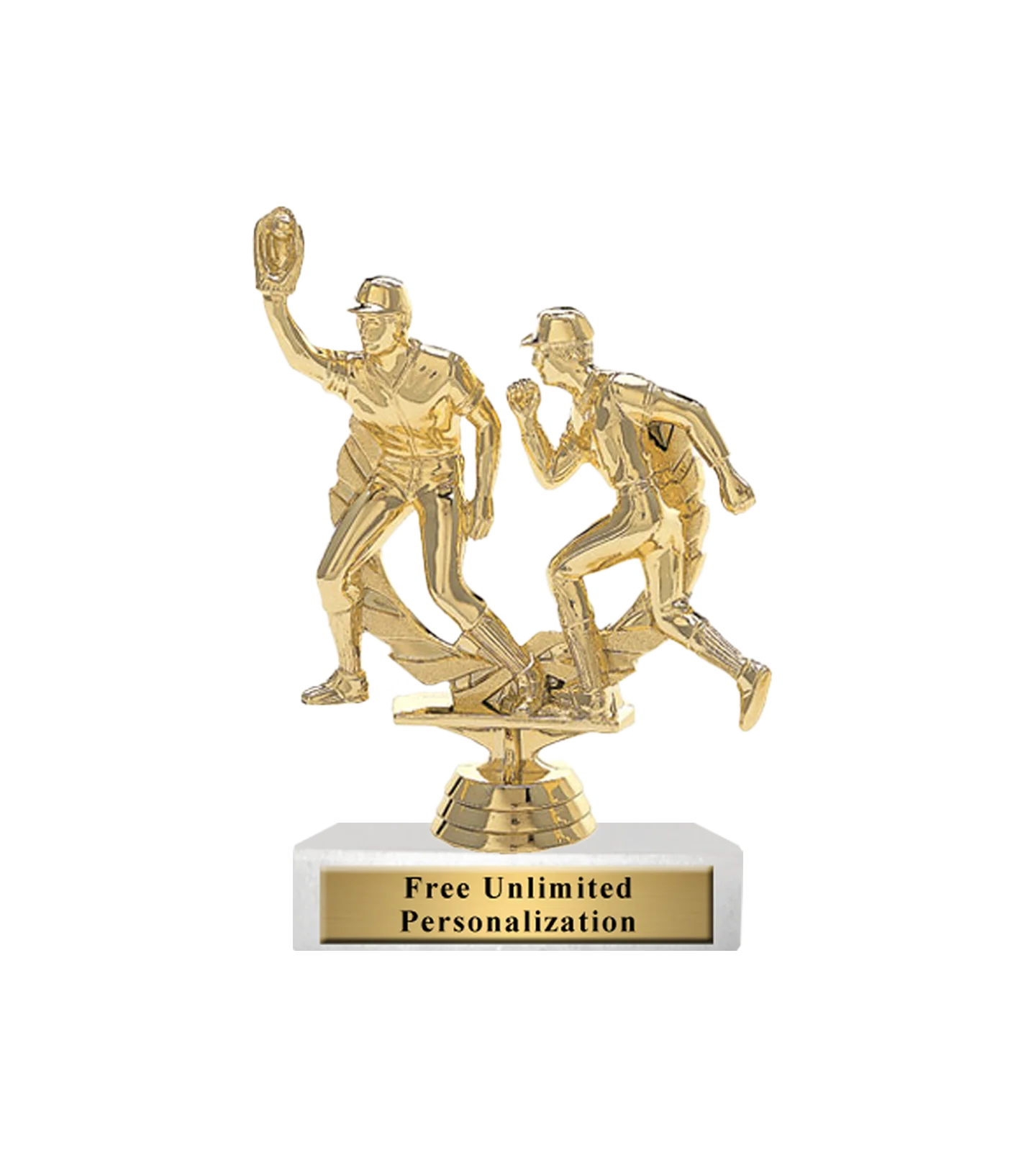 Standard Baseball Action Trophy - Image 4
