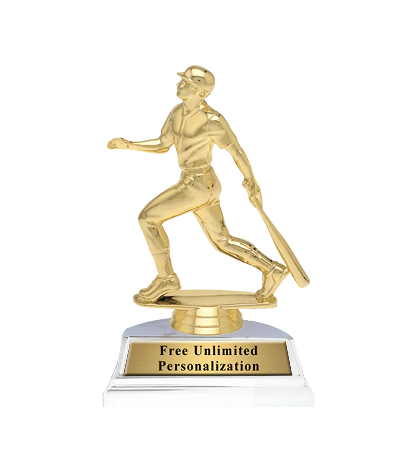 Standard Baseball Homerun Trophy - Image 2