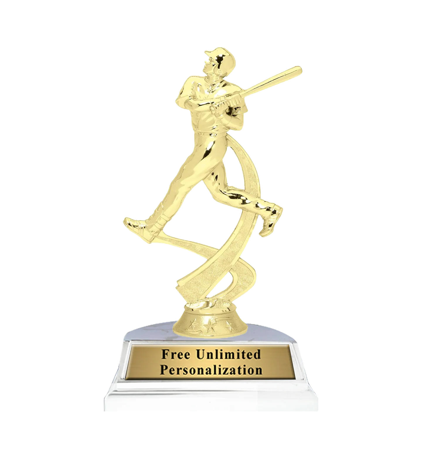 Standard Baseball Motion Trophy - Image 2