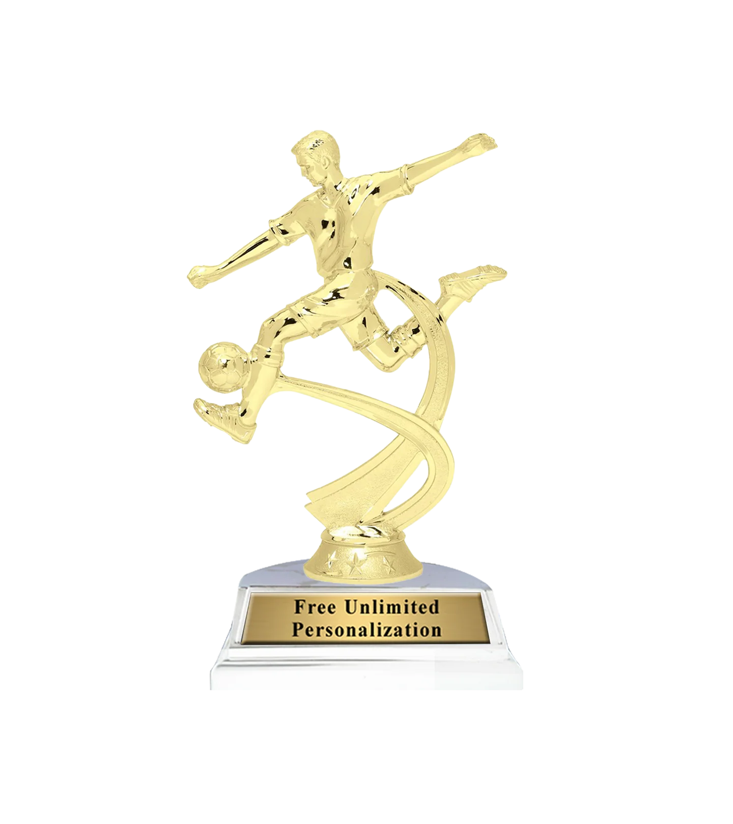 Standard Motion Soccer Trophy - Image 3